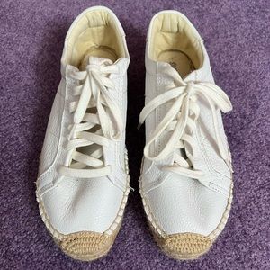 Like New! Soludos Espadrille Leather Sneaker, size 8.5